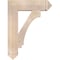 Ekena Millwork Imperial Arts & Crafts Smooth Bracket, Douglas Fir, 5 1/2"W x 24"D x 32"H BKT06X24X32IMP03SDF - alternate 2